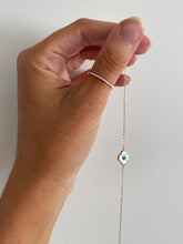 Load image into Gallery viewer, Solid Gold Evil Eye Talisman Bracelet