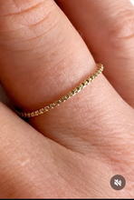 Load image into Gallery viewer, Linked Gold Ring – Flexible Chain Ring