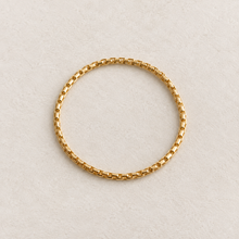 Load image into Gallery viewer, Linked Gold Ring – Flexible Chain Ring