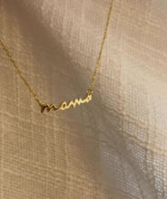 Load and play video in Gallery viewer, Dainty MAMA necklace
