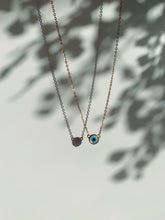 Load image into Gallery viewer, Solid Gold Evil Eye Talisman Necklace