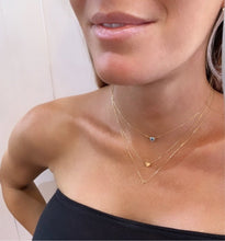 Load image into Gallery viewer, Solid Gold Evil Eye Talisman Necklace