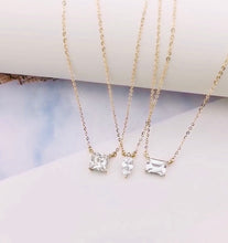 Load image into Gallery viewer, Dainty Square Necklace
