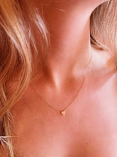 Load image into Gallery viewer, Love Story Heart Necklace Solid Gold