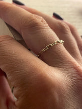 Load image into Gallery viewer, Larger Chain Gold Ring
