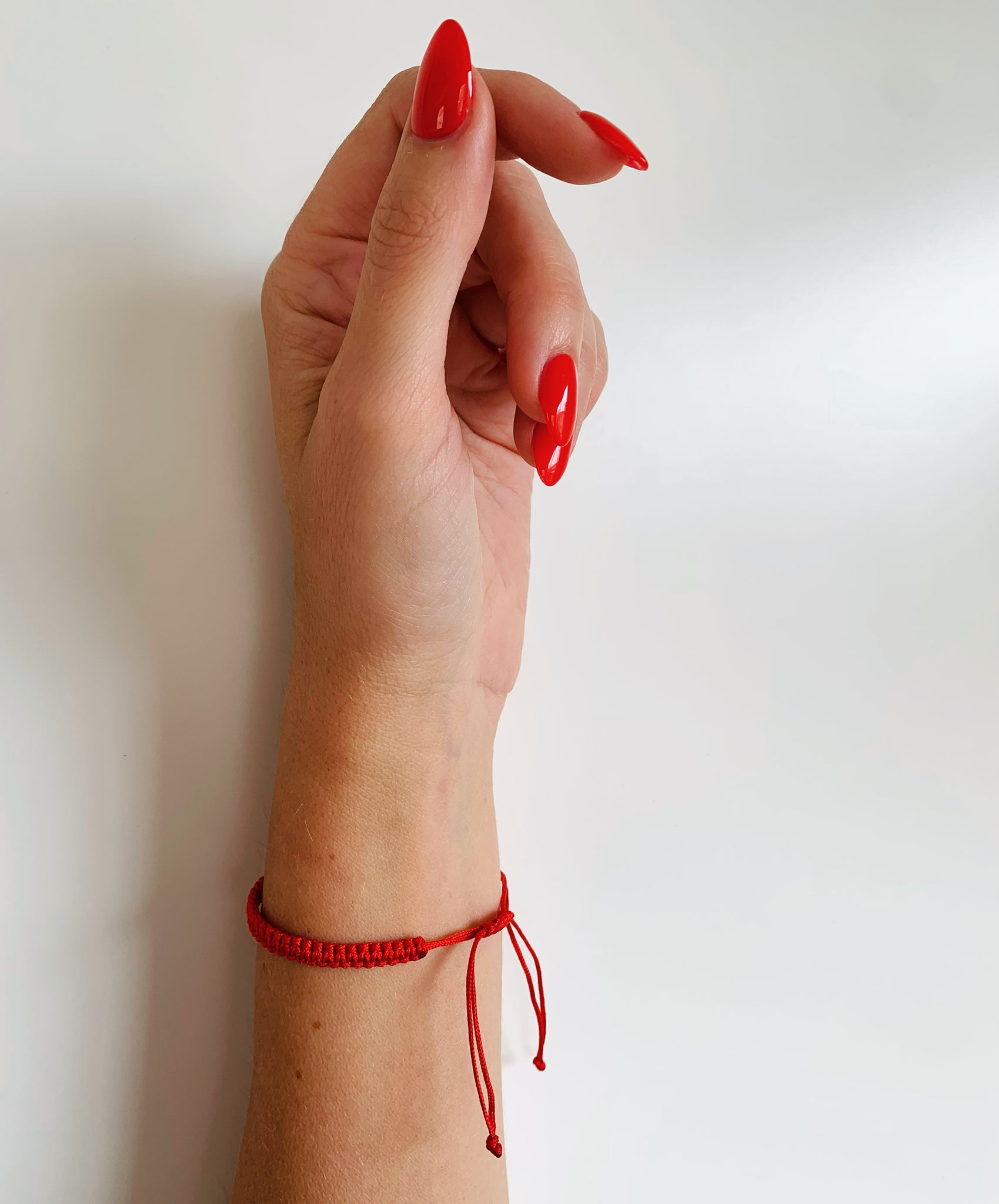 Original HATHA Red String Bracelet Set of 2 Red Thread Of Friendship – Pink  Mango
