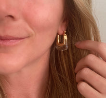 Load image into Gallery viewer, Its Crystal Clear Earrings
